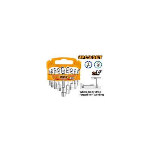 [LASWT0901] INGCO L-angled socket wrench set