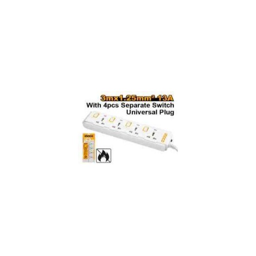 [HES03041V-8] INGCO Extension socket