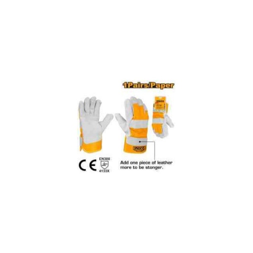[HGVC01] INGCO Leather gloves