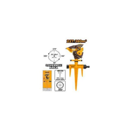 [HPS13601] INGCO Plastic auto gear sprinkler